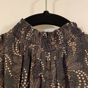 Ann Taylor dress in festive fall print size 6